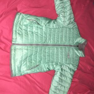 Reversible north face winter coat
